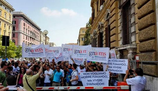 Italie lutte contre la taxe anti-vape